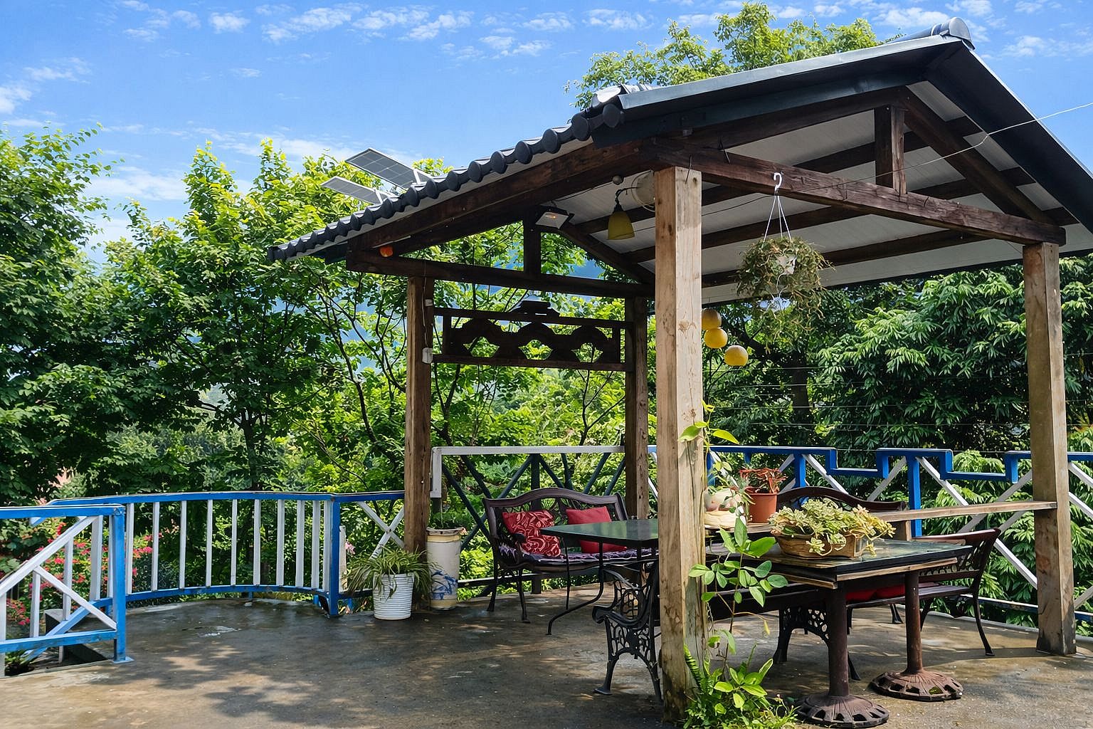 築夢咖啡民宿戶外活動空間