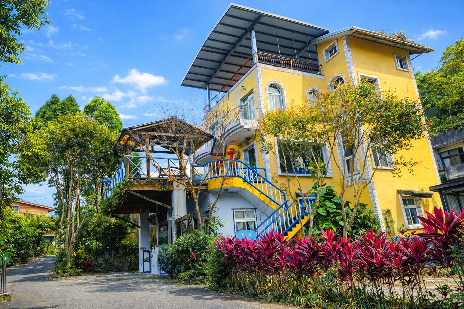 築夢咖啡民宿：大包棟